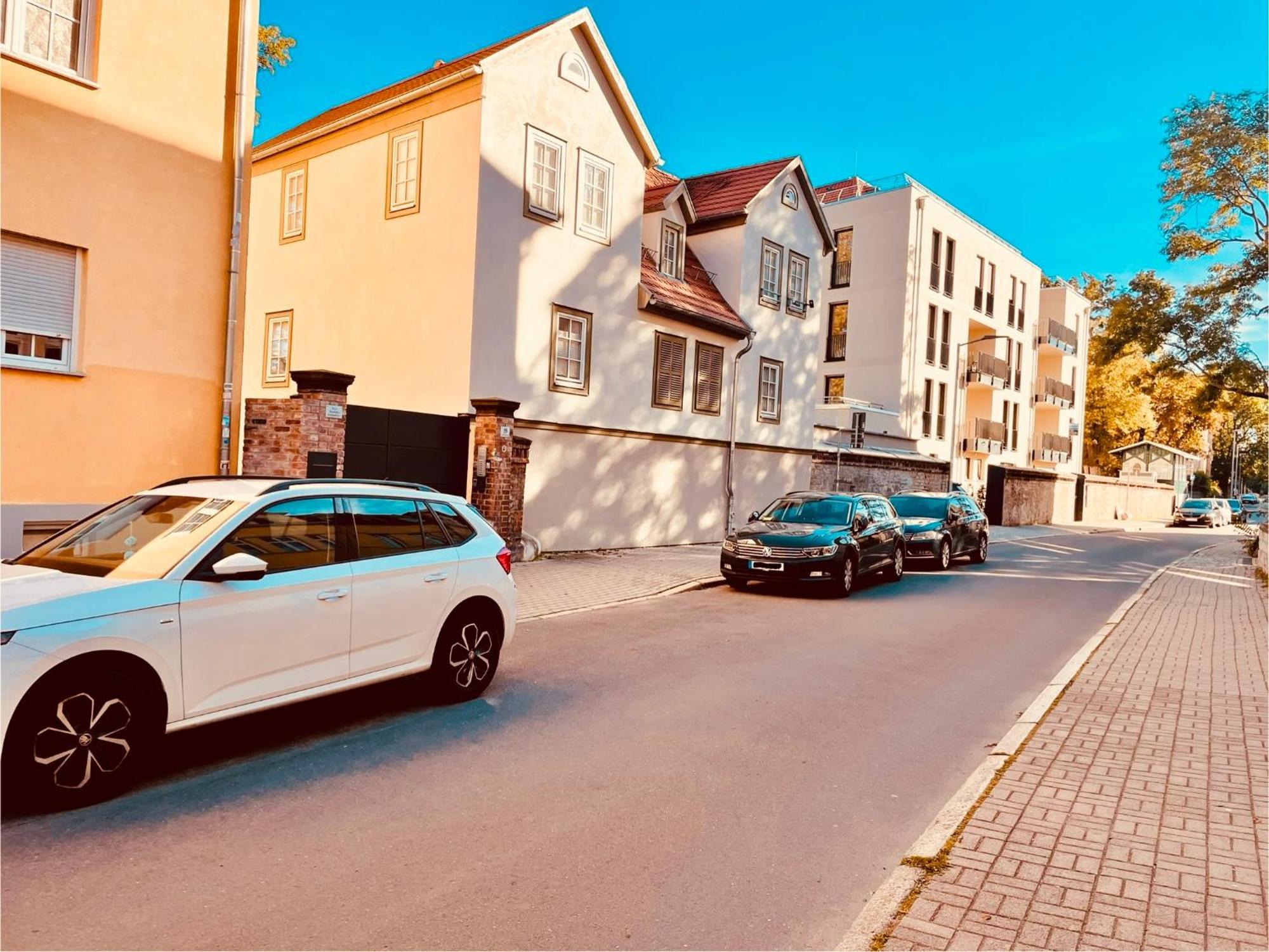 Ferienwohnungen Mey Haus Zum Rosenstock Erfurt Exterior photo